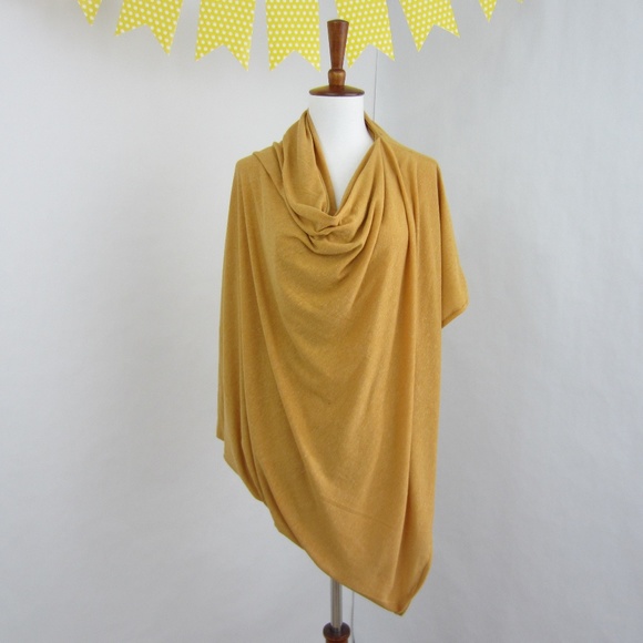 The Cover in Mustard - Multipurpose Cardigan Wrap - Picture 4 of 6